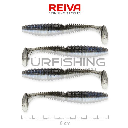 REIVA Zander Power Shad 8cm 4db/cs (Magic Fish)