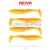 REIVA Zander Power Shad 8cm 4db/cs (Shiny Orange)