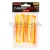 REIVA Zander Power Shad 8cm 4db/cs (Shiny Orange)