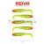 REIVA Flat Minnow Shad 5cm 5db/cs (Watermelon)