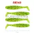 REIVA Flat Minnow shad 10cm 4db/cs (Zöld Flitter)