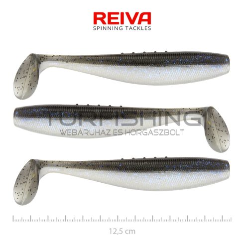 REIVA Flat Minnow shad 12,5cm 3db/cs (Magic Fish)