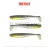REIVA Flat Minnow shad 14cm 3db/cs (Moonshine Bleak)