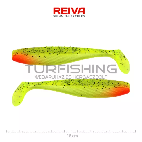REIVA Flat Minnow shad 18cm 2db/cs (Watermelon)