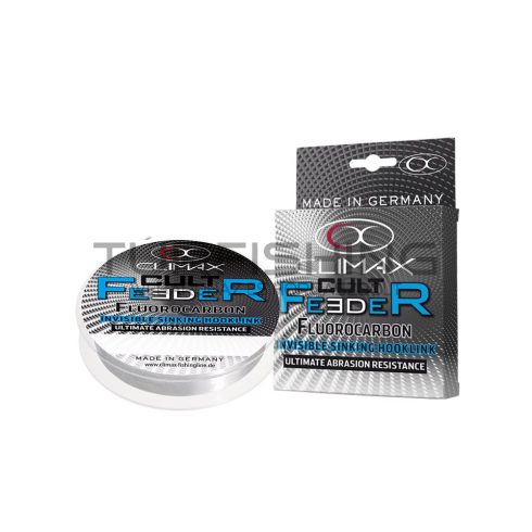 Climax CLIMAX CULT FEEDER FLUOROCARBON INVISIBILE HOOKLINK 25m 0.14mm