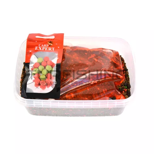 CARP EXPERT NEO BOX PELLET BOX 500G STRAWBERRY-OCTOPUS