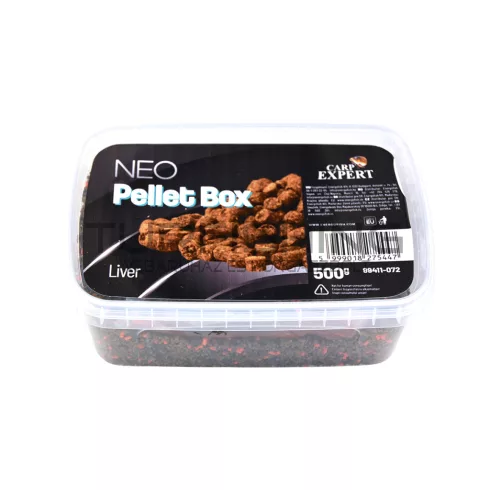 CARP EXPERT NEO BOX PELLET BOX 500G STRAWBERRY-OCTOPUS