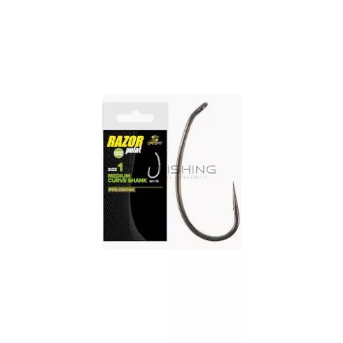 CARP SPIRIT RAZOR POINT Medium Curve Shank - 4-es méret