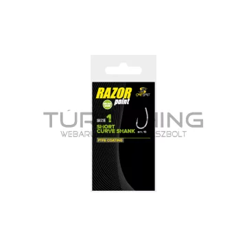 CARP SPIRIT RAZOR POINT Short Curve Shank - 8-as méret