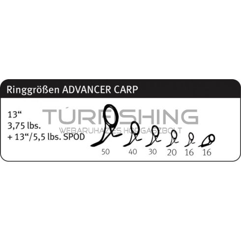 Sportex ADVANCER CS-2 CRAP SPOD 13FT 3.96M 5.50lbs