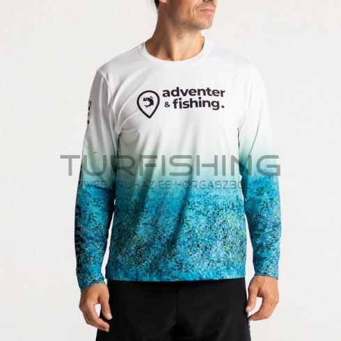 ADVENTER FUNCTIONAL UV T-SHIRT BLUEFIN TREVALLY L