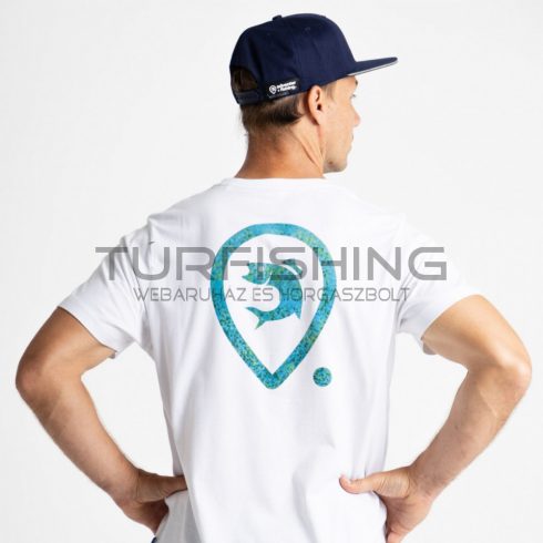 ADVENTER RÖVID UJJÚ PÓLÓ WHITE & BLUEFIN M