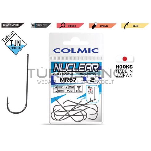 Colmic COLMIC NUCLEAR MR67 BLACK NICKEL #2/0