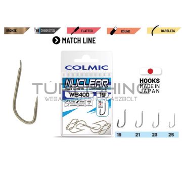 Colmic COLMIC NUCLEAR WB400 BRONZE BARBLESS #19