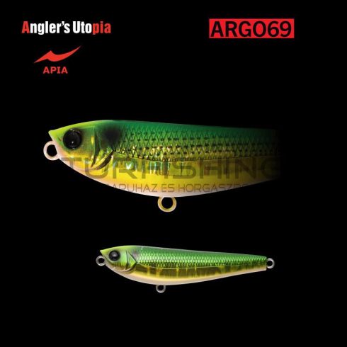 Apia APIA ARGO 69 8.5gr 69mm 08 Green Gold Kohada