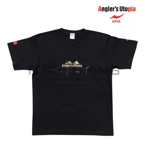 Apia APIA LOCK ON THE TOP TSHIRT PÓLÓ SEABASS XXL Black