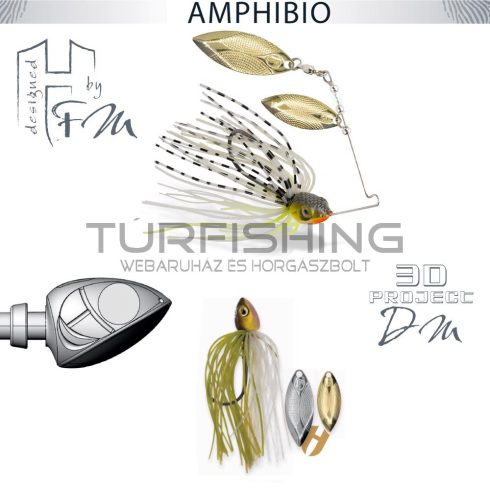 Herakles SPINNERBAIT AMPHIBIO WILLOW 3/8oz 10.5gr Ayu