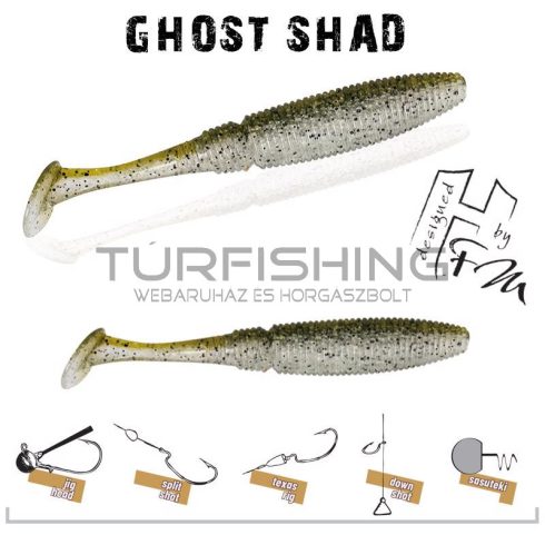 Herakles GHOST SHAD 5cm GREEN SHAD