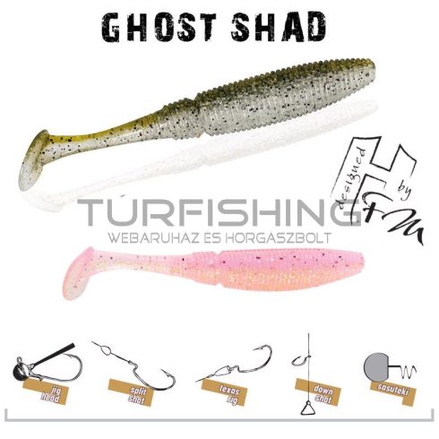 Herakles GHOST SHAD 5cm PINK IMPACT