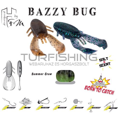 Herakles BAZZY BUG 3.2" 8cm Sumer Craw