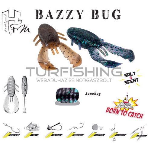 Herakles BAZZY BUG 3.2" 8cm Junebug