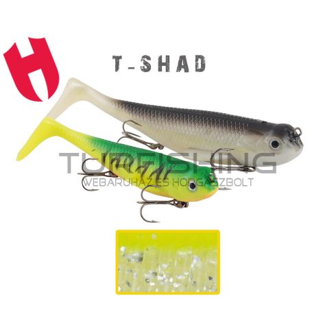 Herakles T-SHAD 12cm Chartreuse Bloody