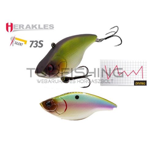 Herakles BLAZE RATTLE 73 SILENT S 7.3cm 17gr Rainbow Shinner