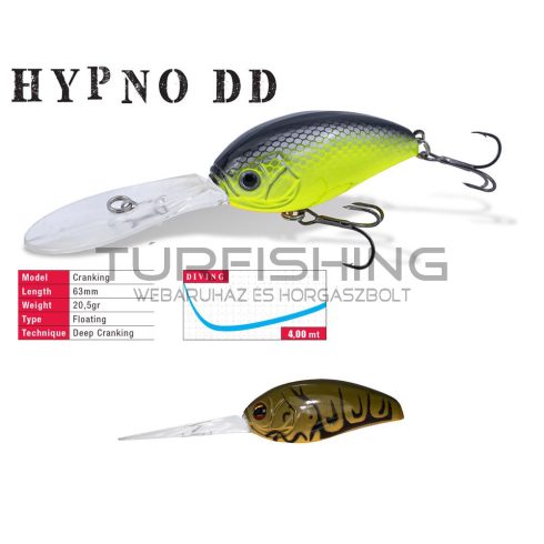 Herakles HYPNO-DD DEEP DIVE F 6.3cm 20.5gr Brown Craw