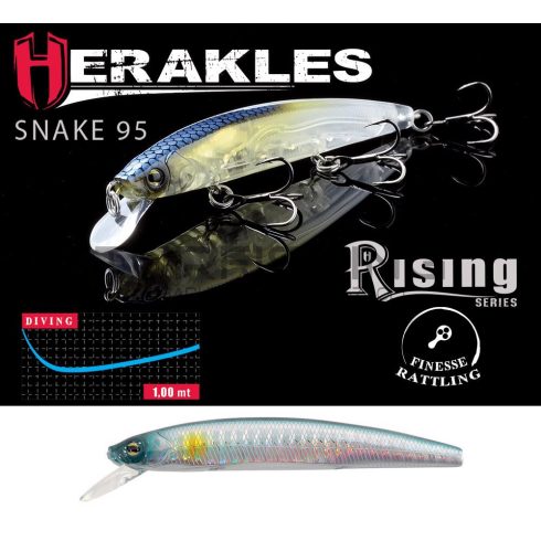 Herakles SNAKE 95SP 9.5cm 9gr Acciuga