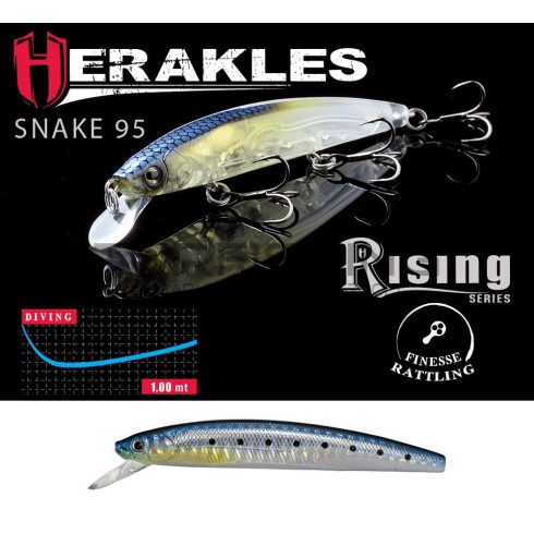 Herakles SNAKE 95SP 9.5cm 9gr Sardina