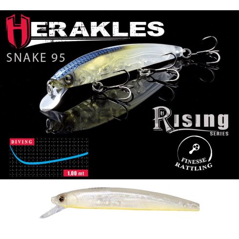 Herakles SNAKE 95SP 9.5cm 9gr Pearl OCB