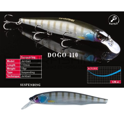 Herakles DOGO 110SP 11cm 19gr Perch