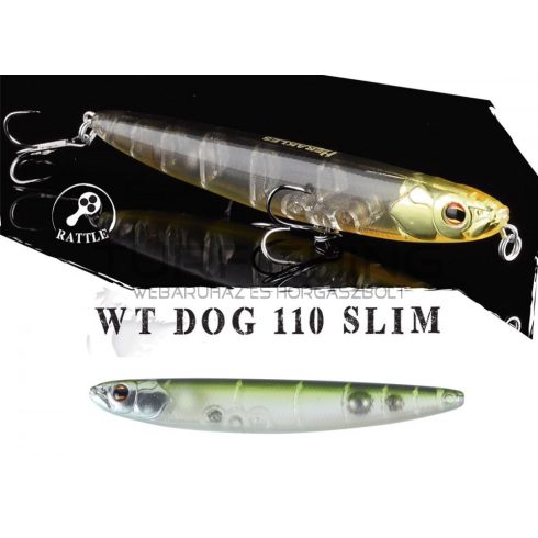 Herakles WT-DOG 110 SLIM 11cm 13.5gr Flash Ayu