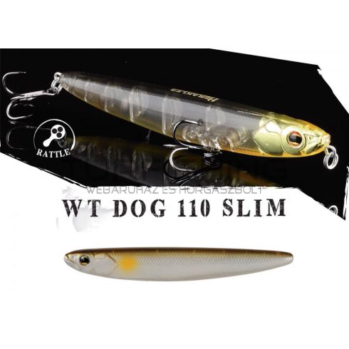 Herakles WT-DOG 110 SLIM 11cm 13.5gr Pearl Ayu