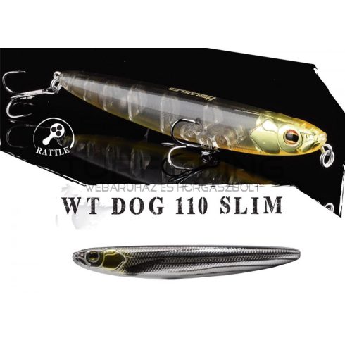 Herakles WT-DOG 110 SLIM 11cm 13.5gr Live Mullet