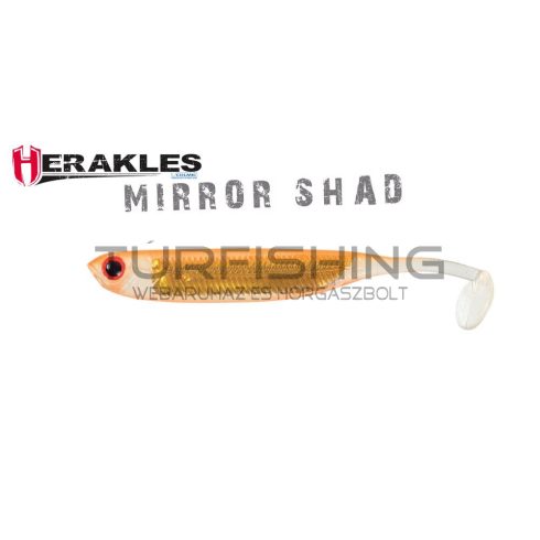 Herakles MIRROR SHAD 3.2" 8.1cm ORANGE GOLD