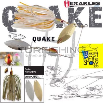 Herakles SPINNERBAIT QUAKE 5/8oz 17.5gr Killer Ayu