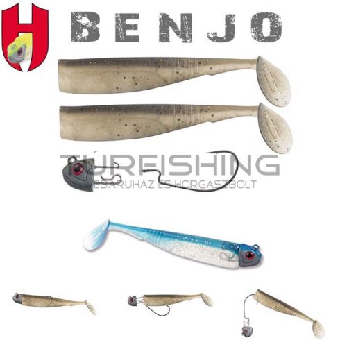 Herakles COMBO HOROG BENJO SHAD 3" 7.5cm BLUE COMBO SHAD