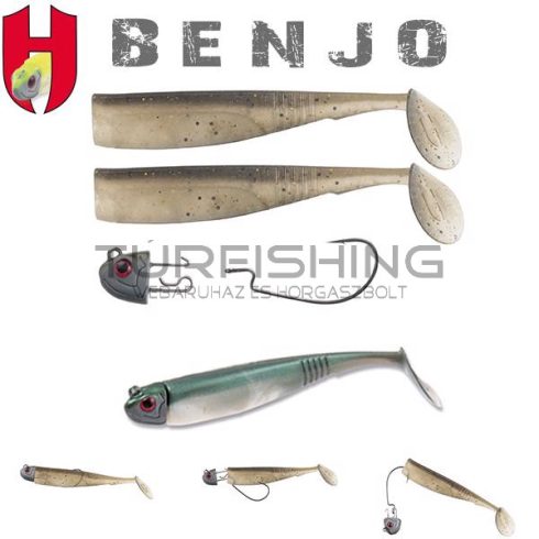 Herakles COMBO HOROG BENJO SHAD 3" 7.5cm SHINER