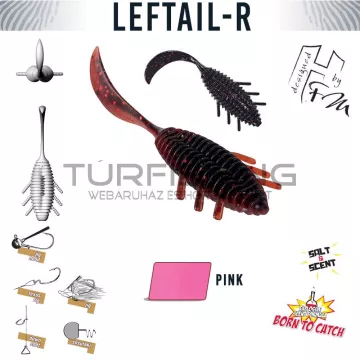 Herakles LEFTAIL-R 1.8" 4.5cm Pink