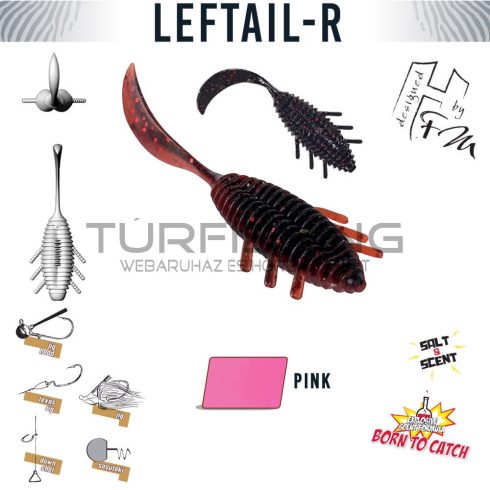 Herakles LEFTAIL-R 1.8" 4.5cm Pink