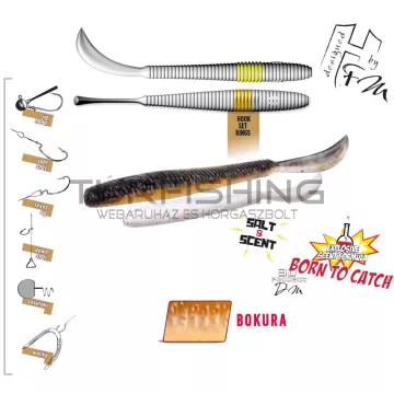 Herakles LEFTAIL WORM 4.8" 12cm Bokura
