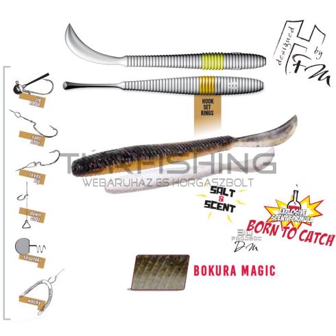 Herakles LEFTAIL WORM 4.8" 12cm Bokura Magic