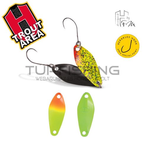 Herakles AREA SPOON LOSKO 2.5gr Color 14 Chartreuse Orange