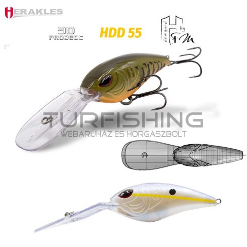 Herakles HDD 55F 7.0cm 27gr Sexy Shad