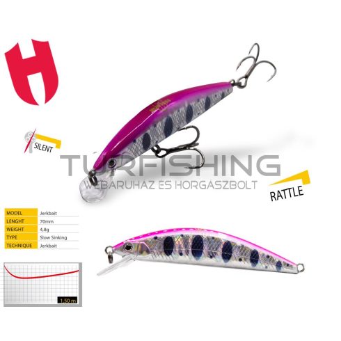 Herakles MIZU 70SS 7.0cm 4.8gr Pink Parr