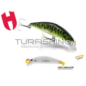 Herakles MIZU 70SP SW 7.0cm 4.8gr Ghost Sarda Glow