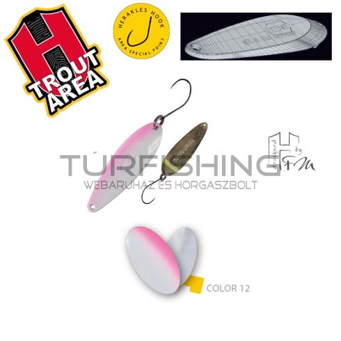 Herakles AREA SPOON VENTO LD 3.5gr Color 12 White Pink