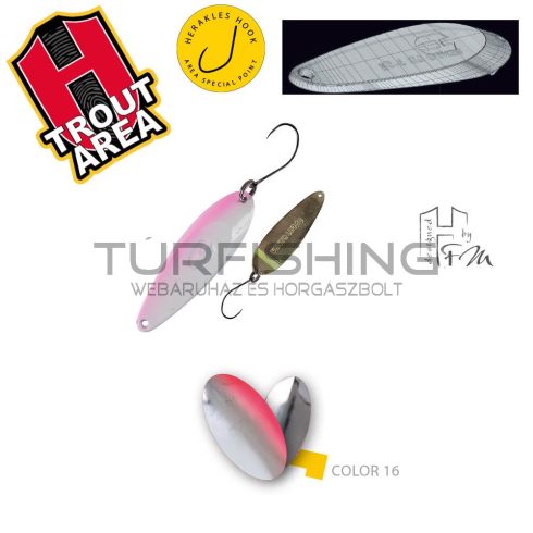 Herakles AREA SPOON VENTO LD 3.5gr Color 16 Silver Red