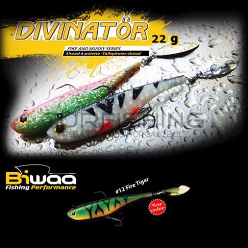 Biwaa DIVINATOR MEDIUM 18cm 35gr 12 Fire Tiger